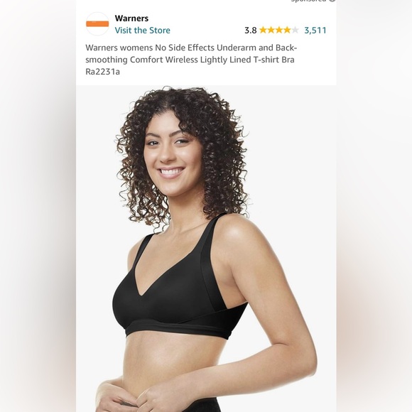 Warners women’s Bras - Black - Picture 1 of 7